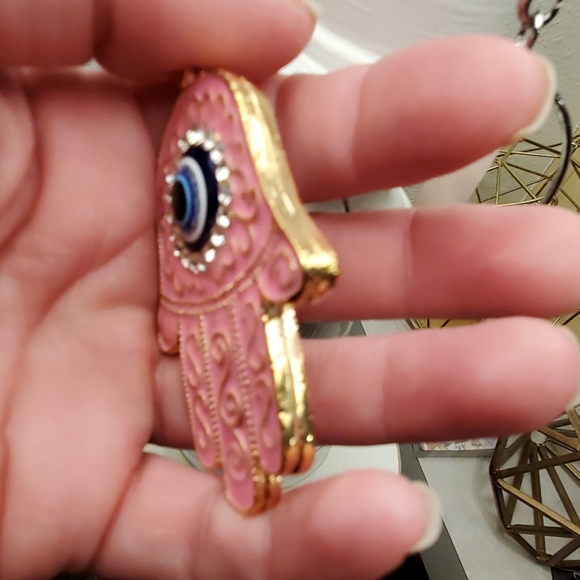Handmade | Jewelry | New Hamsa Hand Evil Eye Protection Pendant | Poshmark